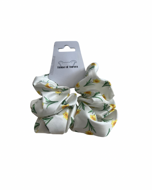 Daffodil Days Scrunchie
